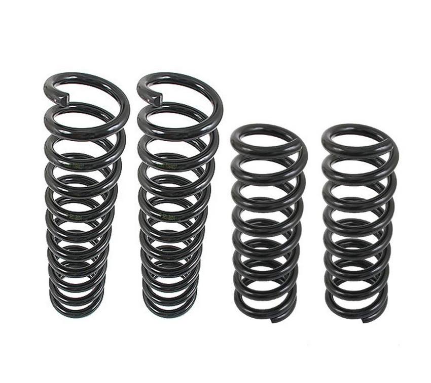 Mercedes Coil Spring Kit - Front and Rear (without Leveling Control) 1403241404 - Lesjofors 4007194KIT